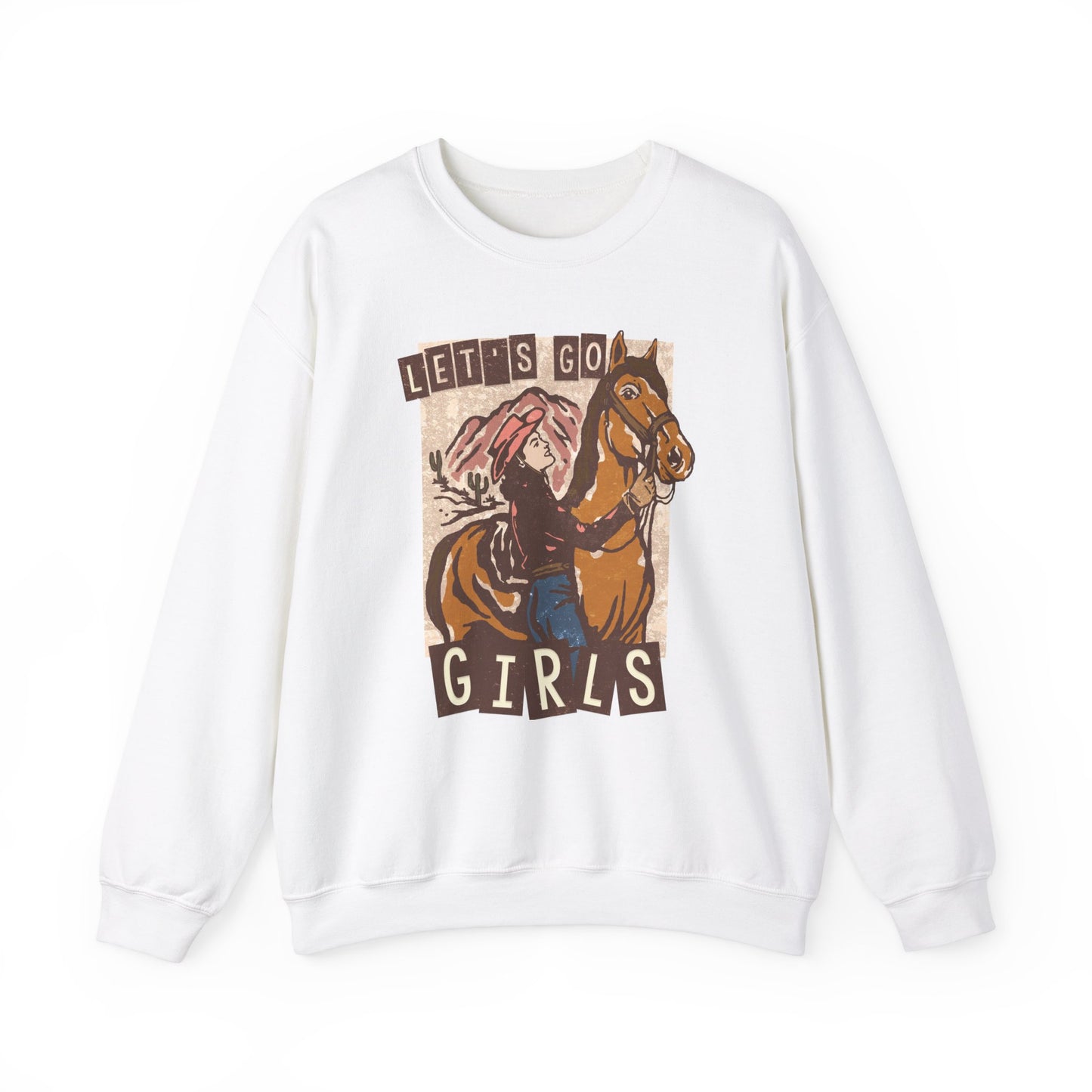 Lets Go Girls, Western Sweatshirt