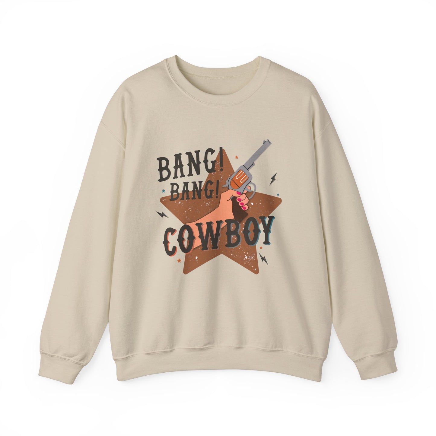 Bang Bang Cowboy, Western Sweatshirt