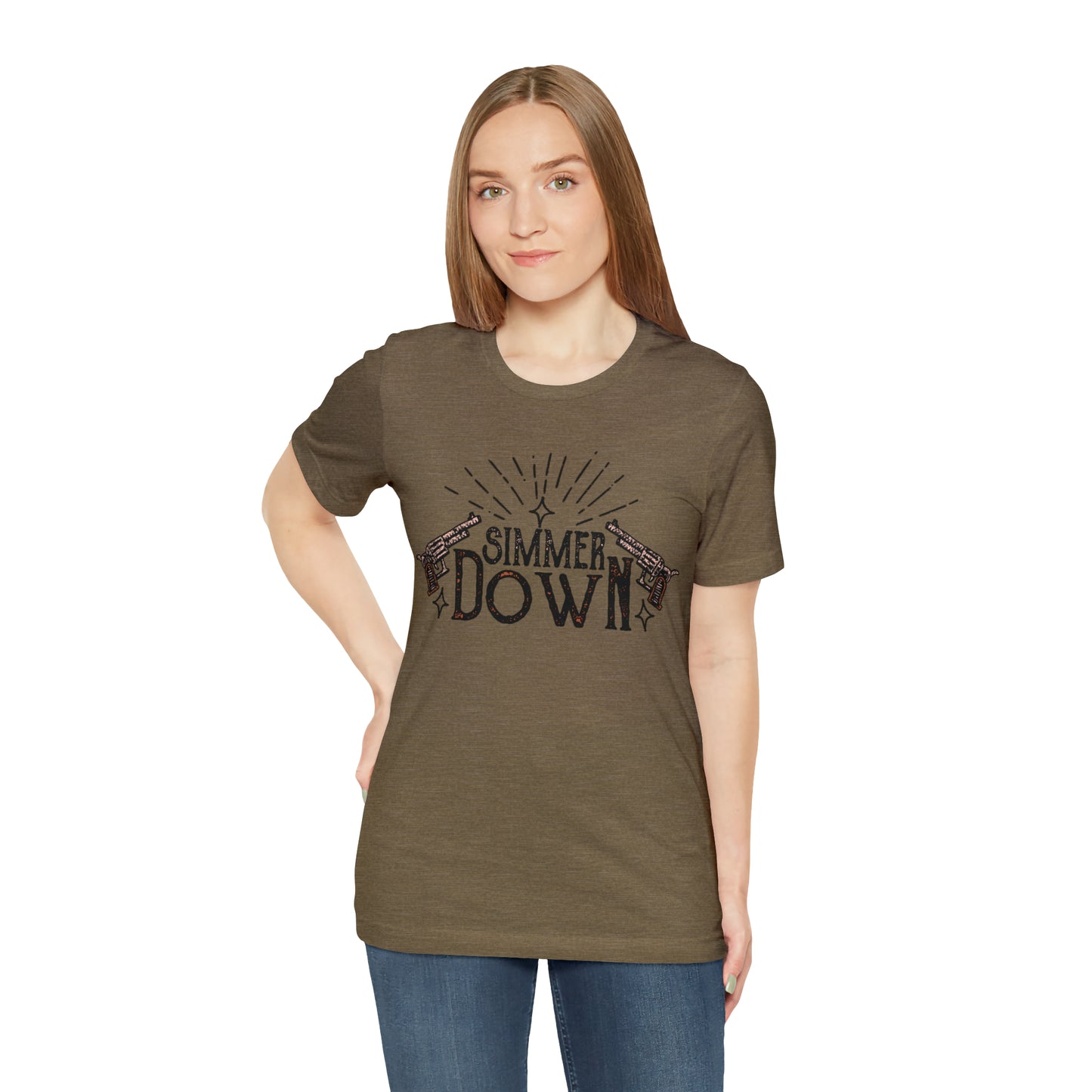 "Simmer Down" Bella CanvasUnisex Short Sleeve Tee