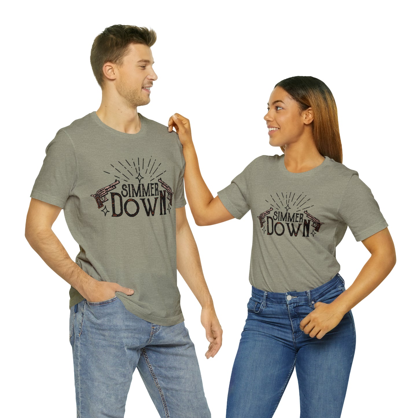 "Simmer Down" Bella CanvasUnisex Short Sleeve Tee