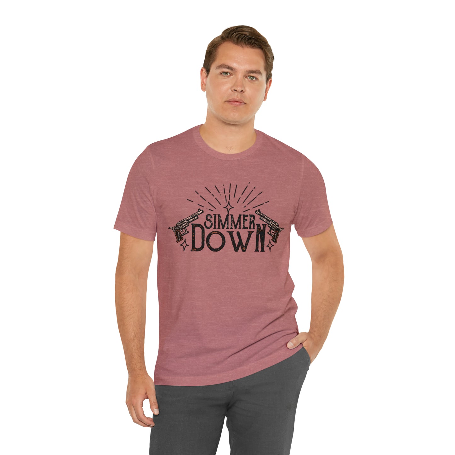 "Simmer Down" Bella CanvasUnisex Short Sleeve Tee