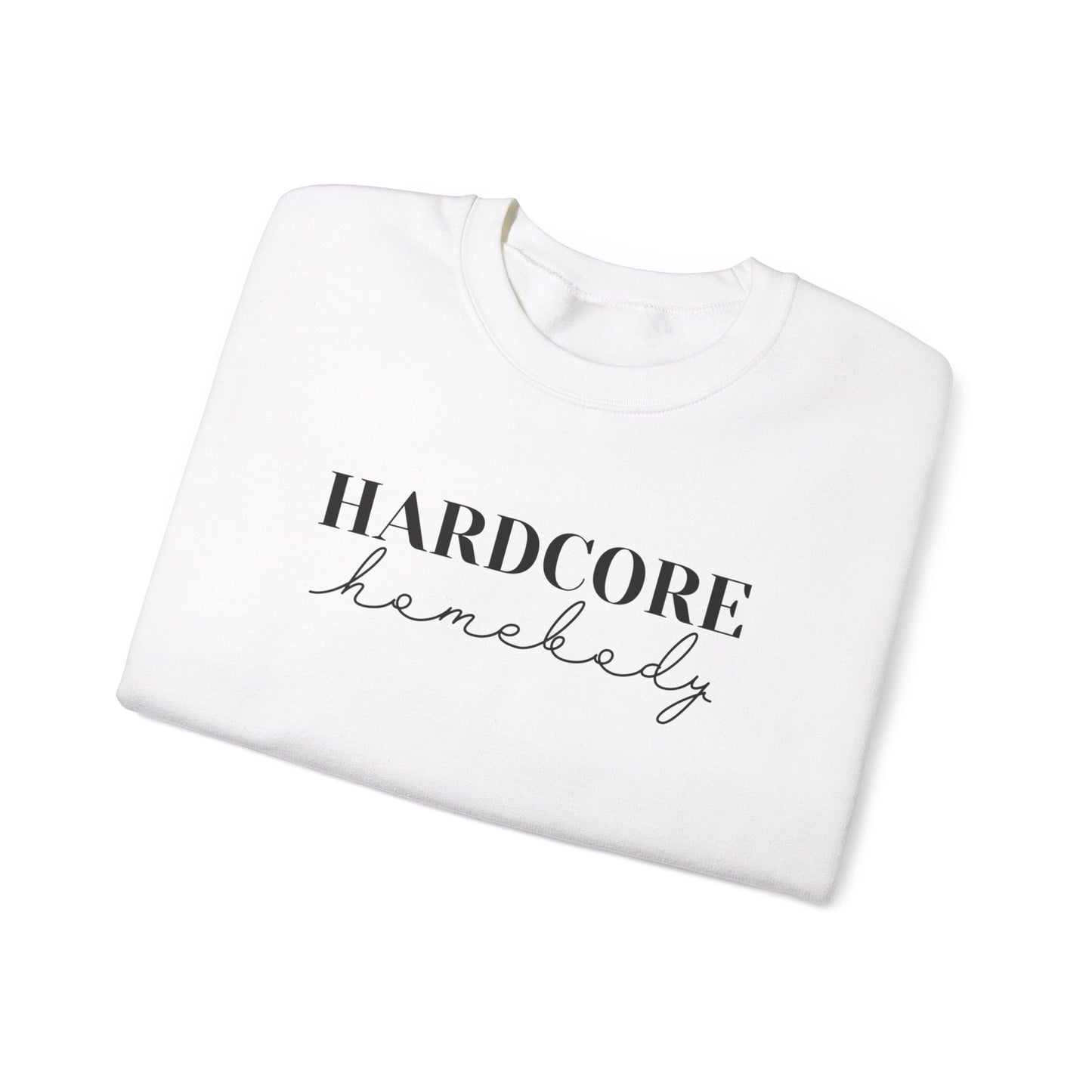 "Hardcore Homebody" Unisex Heavy Blend™ Crewneck Sweatshirt