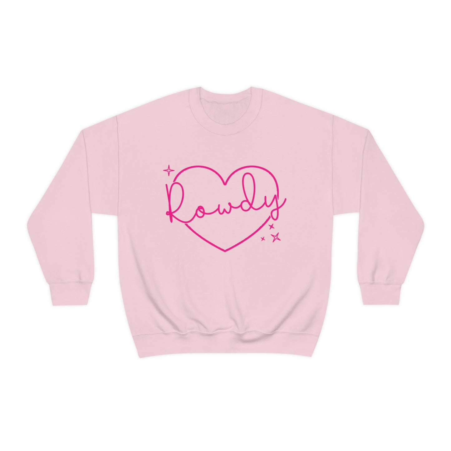 "Rowdy" Gildan Unisex Crewneck Sweatshirt