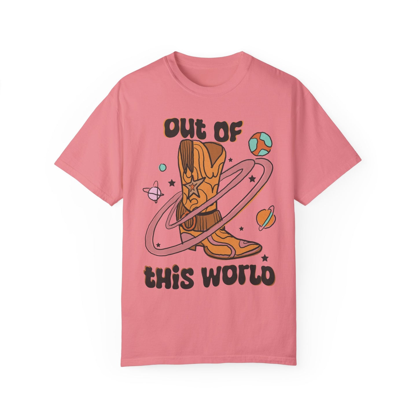 Out of This World, Western Comfort Colors T-shirt