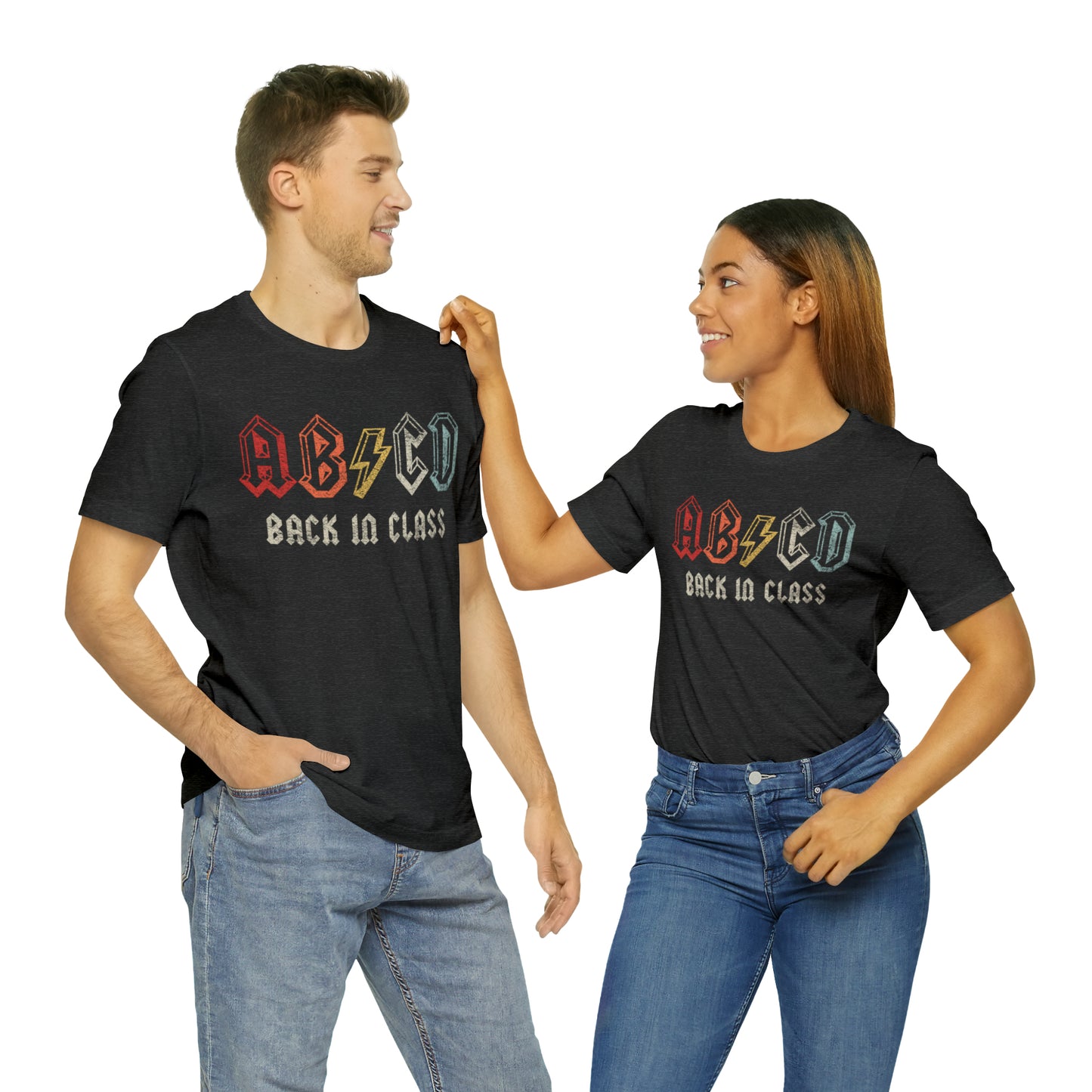 "ABCD Back in Class" Bella Canvas Unisex Short Sleeve Tee