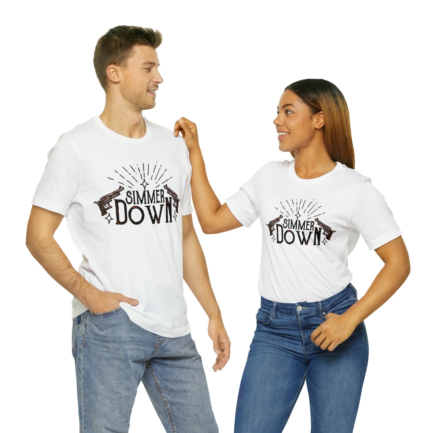 "Simmer Down" Bella CanvasUnisex Short Sleeve Tee