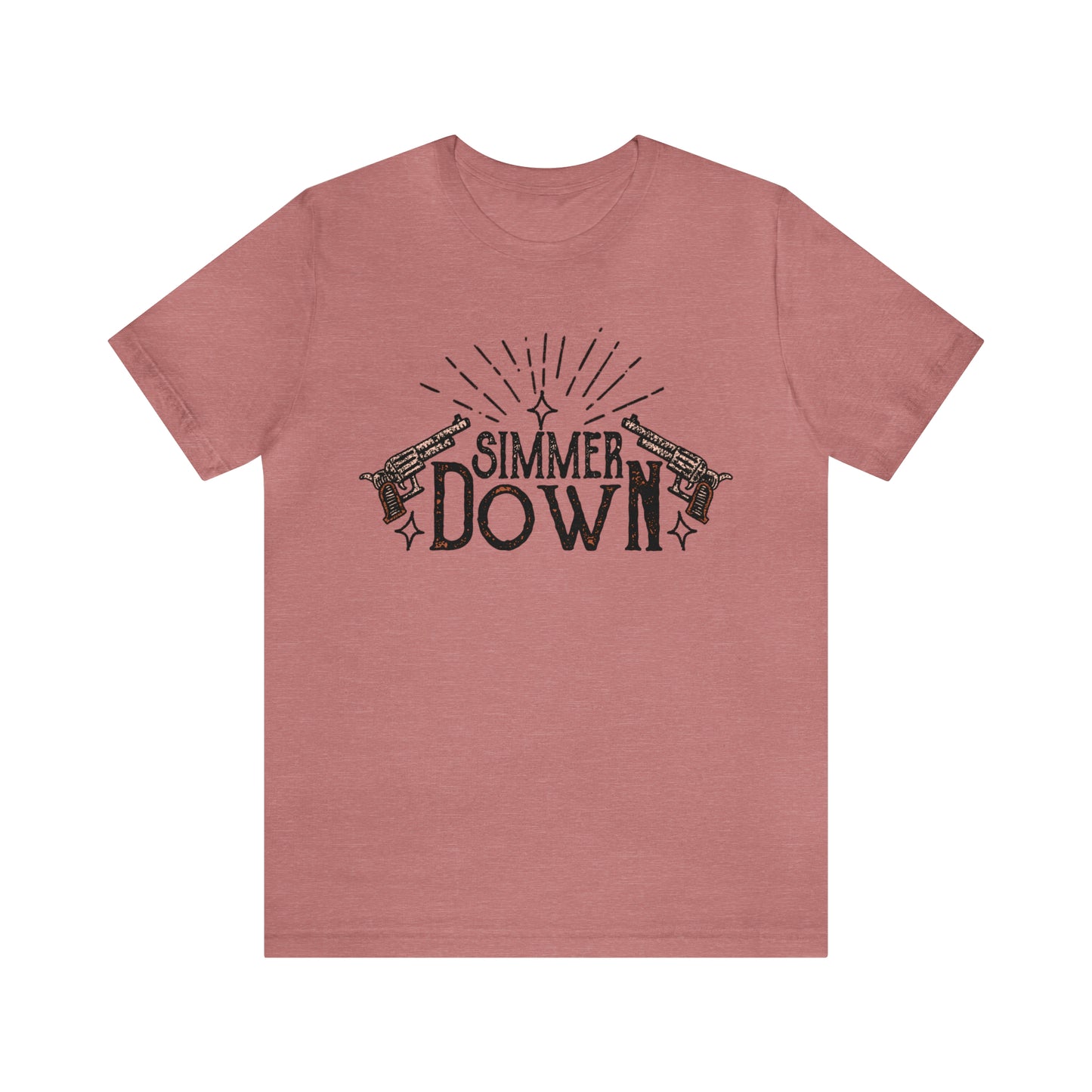 "Simmer Down" Bella CanvasUnisex Short Sleeve Tee