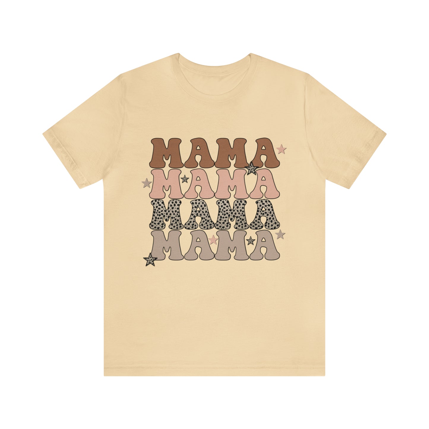 "MAMA" Bella Canvas Sleeve Tee
