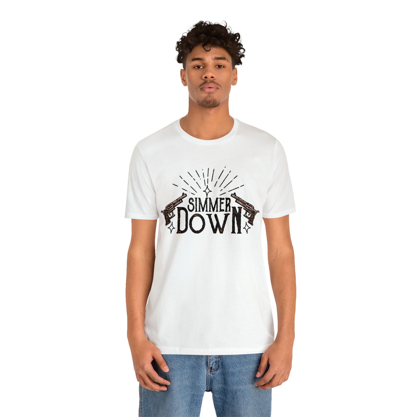 "Simmer Down" Bella CanvasUnisex Short Sleeve Tee