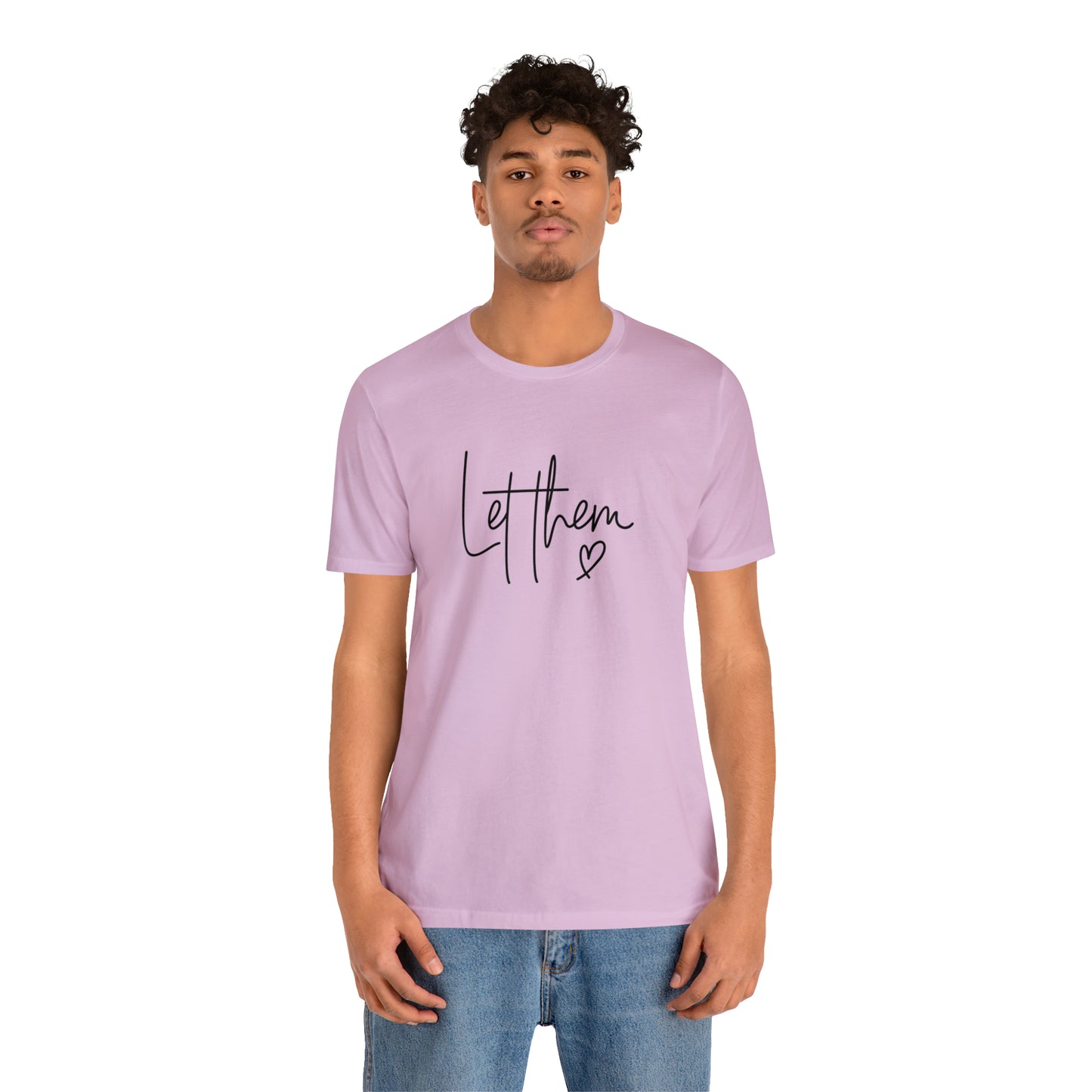 "Let Them" Bella Canvas Short Sleeve Tee