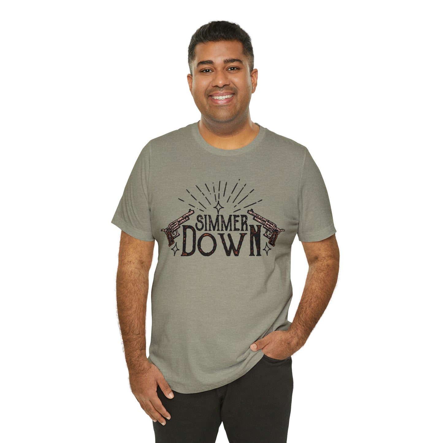 "Simmer Down" Bella CanvasUnisex Short Sleeve Tee