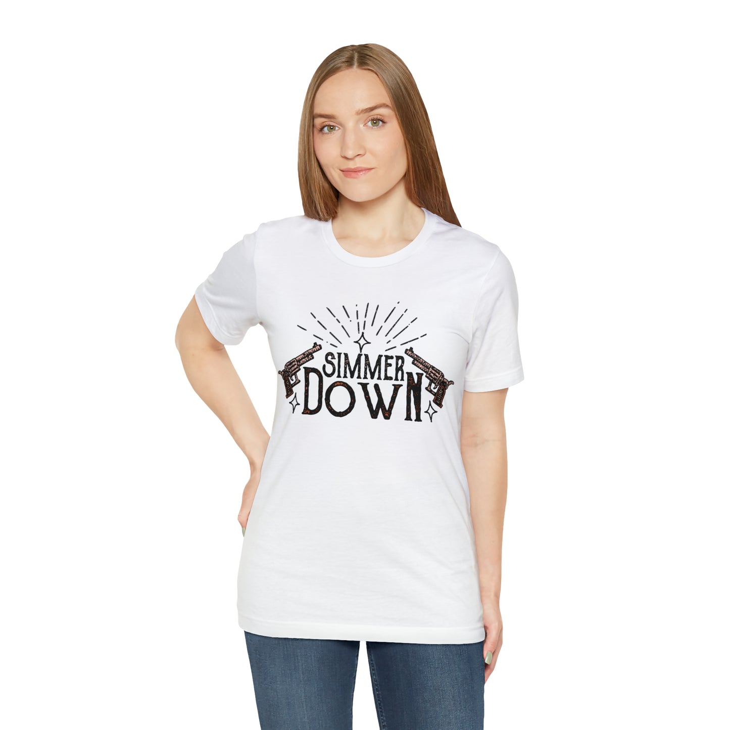 "Simmer Down" Bella CanvasUnisex Short Sleeve Tee