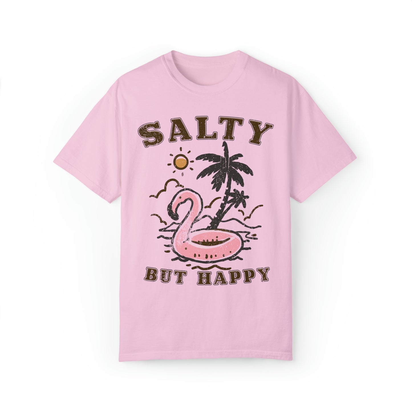 "Salty But Happy" Comfort Colors Oversized T-shirt