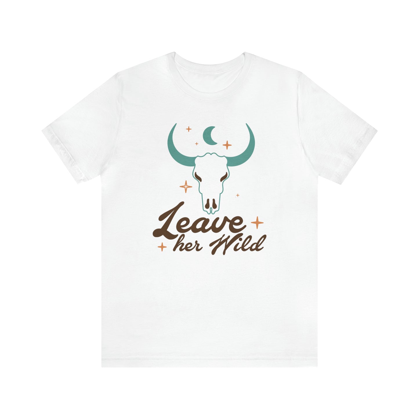 "Leave Her Wild" Bella Canvas Short Sleeve Tee