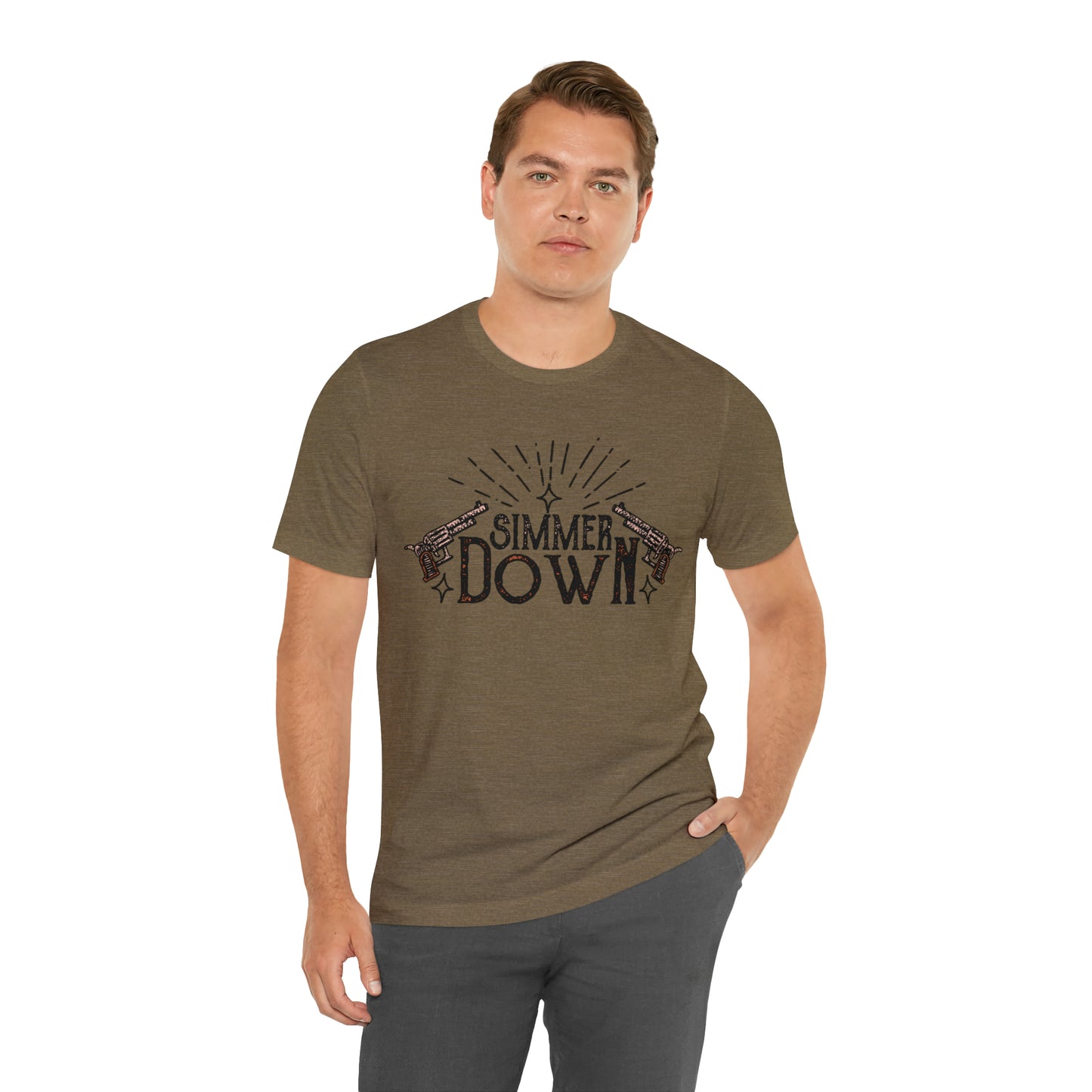 "Simmer Down" Bella CanvasUnisex Short Sleeve Tee