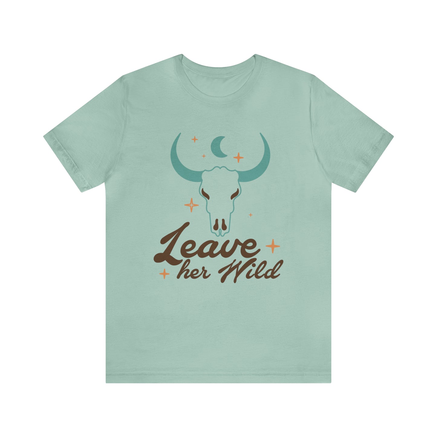"Leave Her Wild" Bella Canvas Unisex Short Sleeve Tee