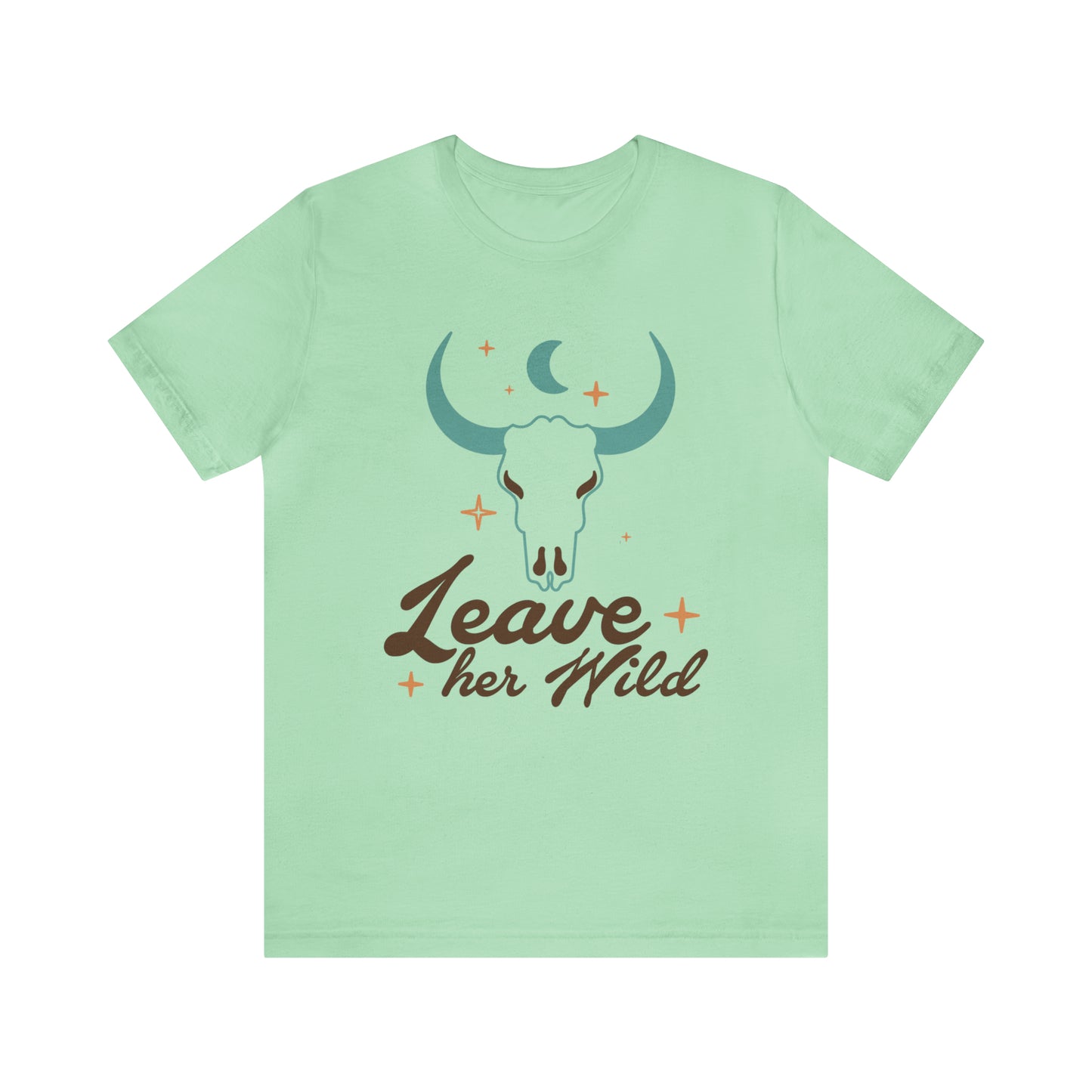 "Leave Her Wild" Bella Canvas Unisex Short Sleeve Tee