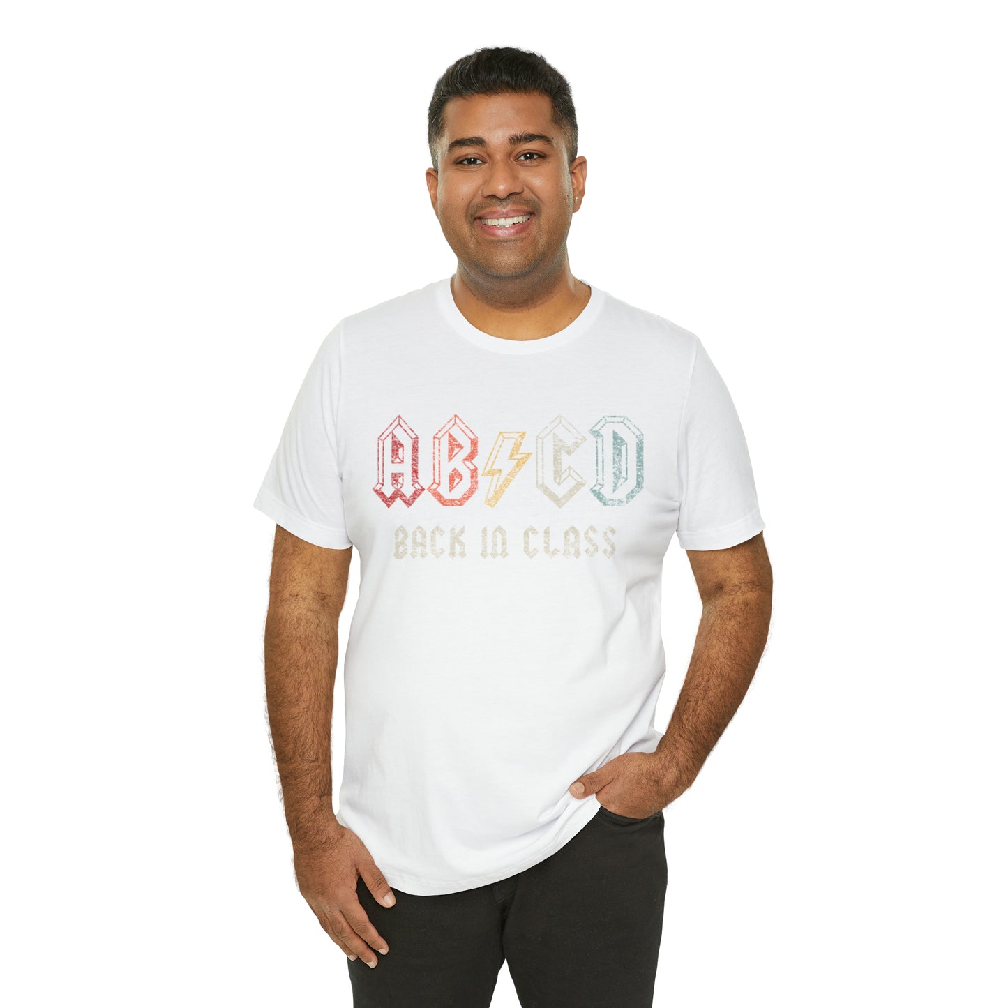 "ABCD Back in Class" Bella Canvas Unisex Short Sleeve Tee