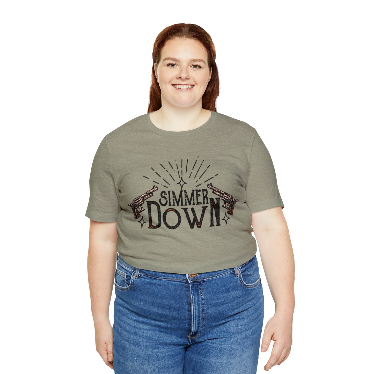 "Simmer Down" Bella CanvasUnisex Short Sleeve Tee