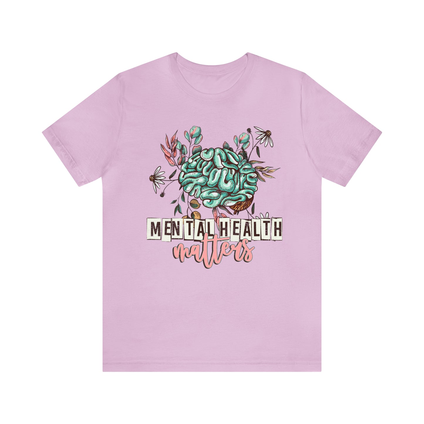 "Mental Health Matters" Bella Canvas Short Sleeve Tee