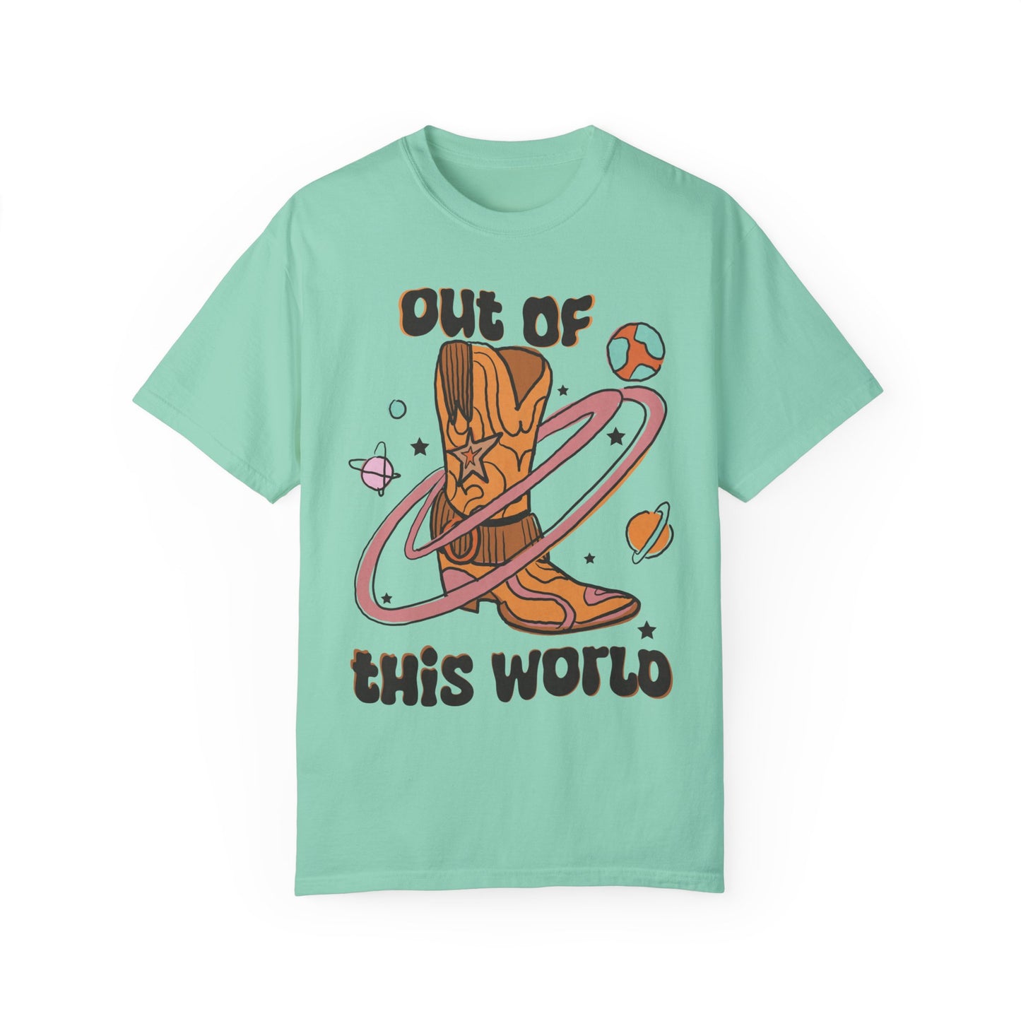 Out of This World, Western Comfort Colors T-shirt