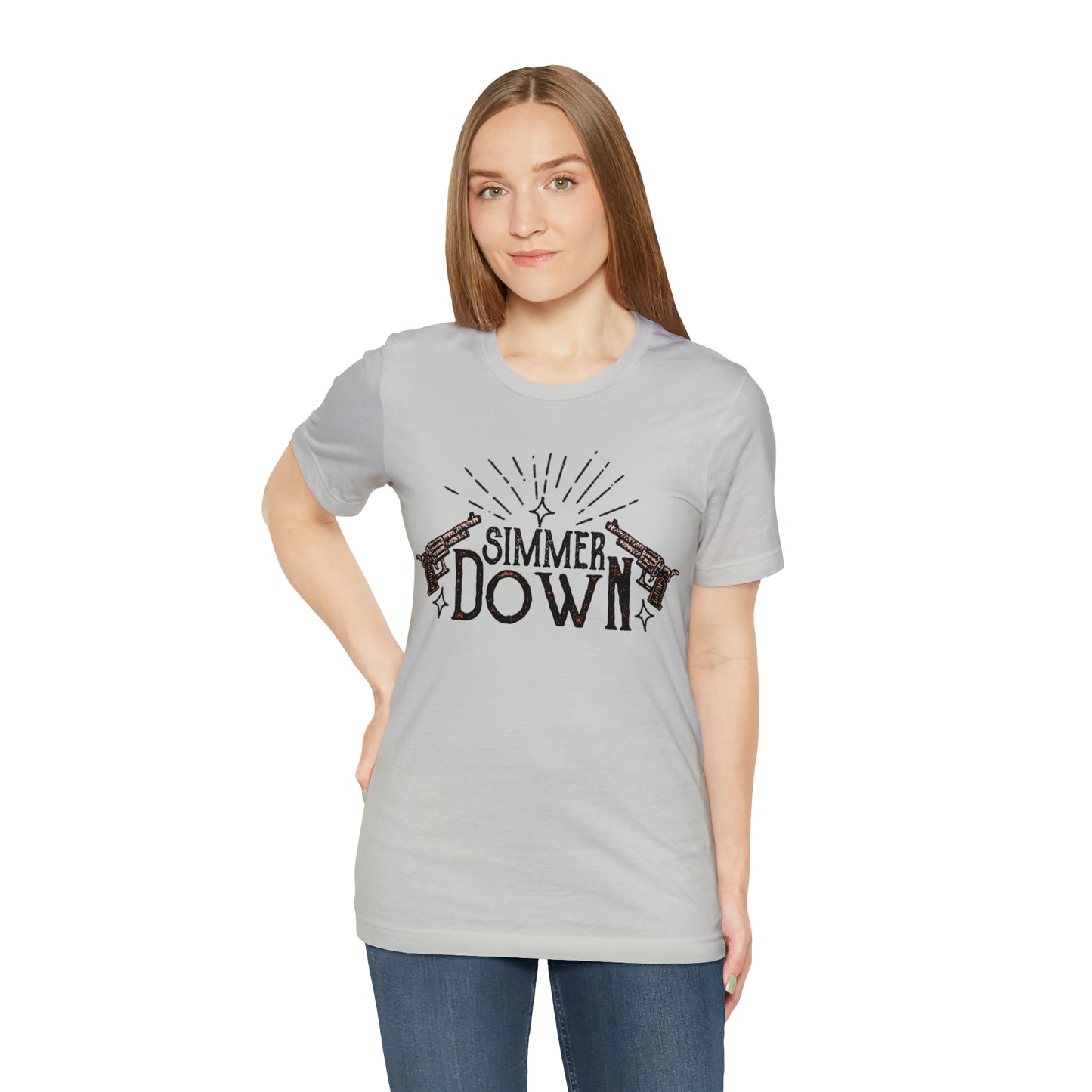 "Simmer Down" Bella CanvasUnisex Short Sleeve Tee
