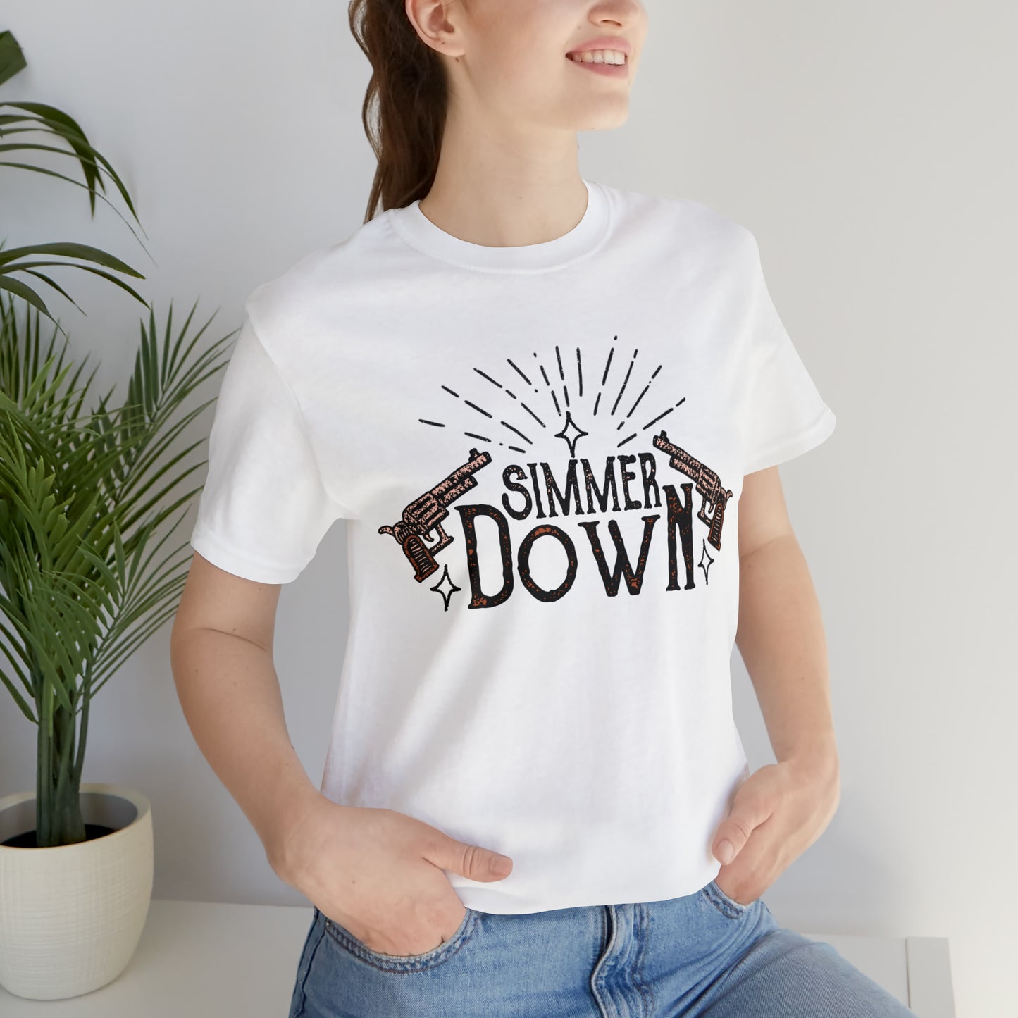 "Simmer Down" Bella CanvasUnisex Short Sleeve Tee