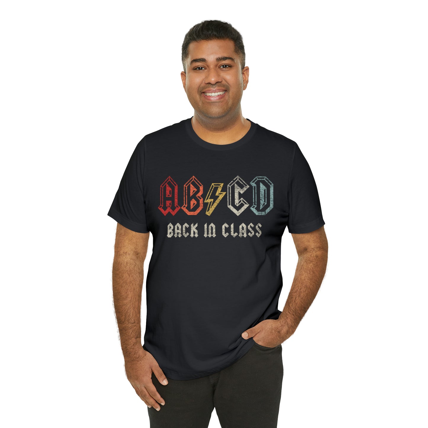 "ABCD Back in Class" Bella Canvas Unisex Short Sleeve Tee