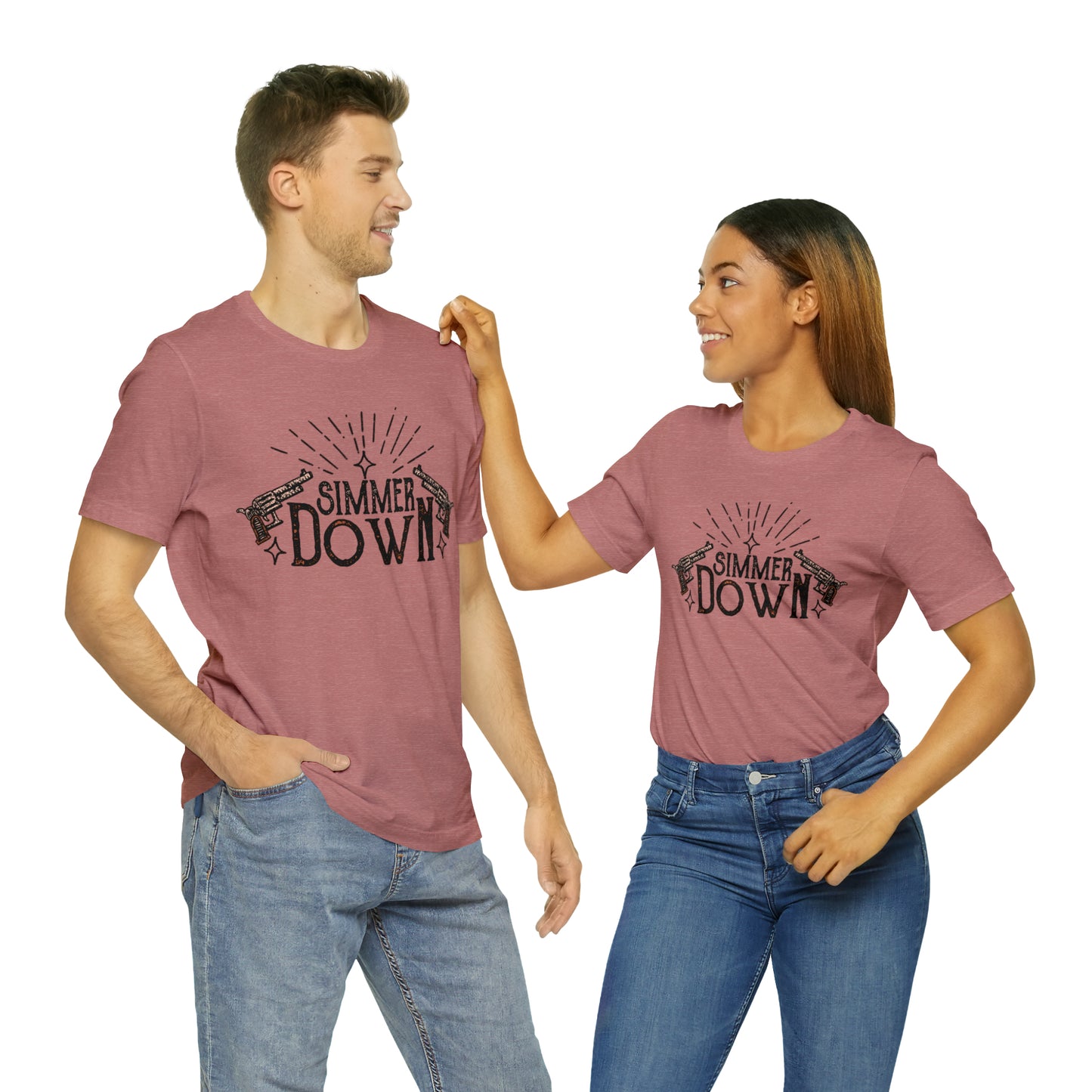 "Simmer Down" Bella CanvasUnisex Short Sleeve Tee