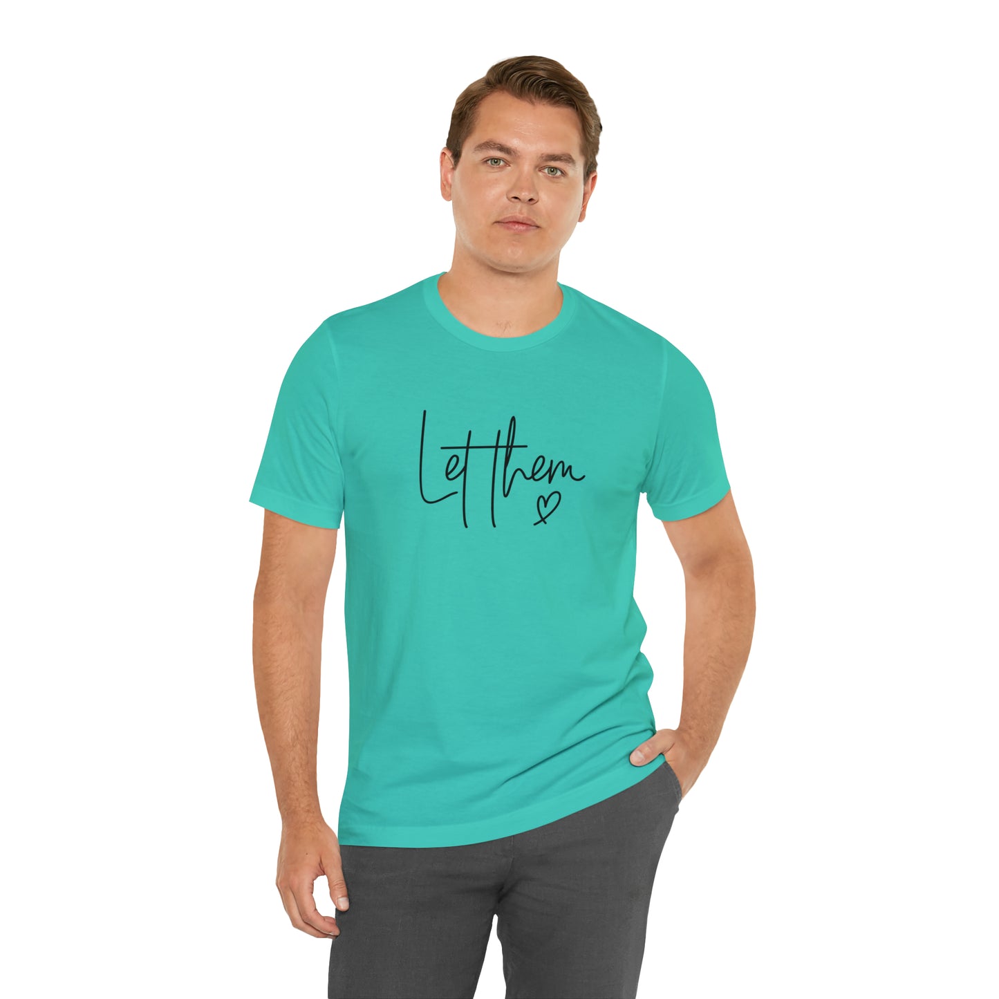 "Let Them" Bella Canvas Short Sleeve Tee