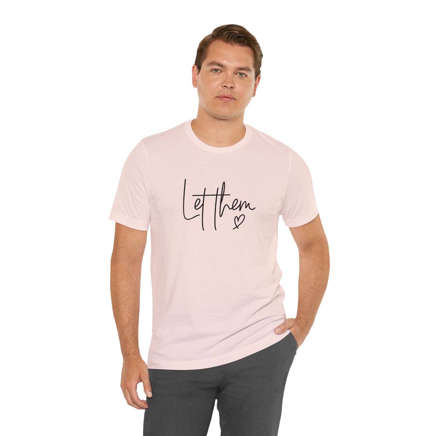 "Let Them" Bella Canvas Short Sleeve Tee