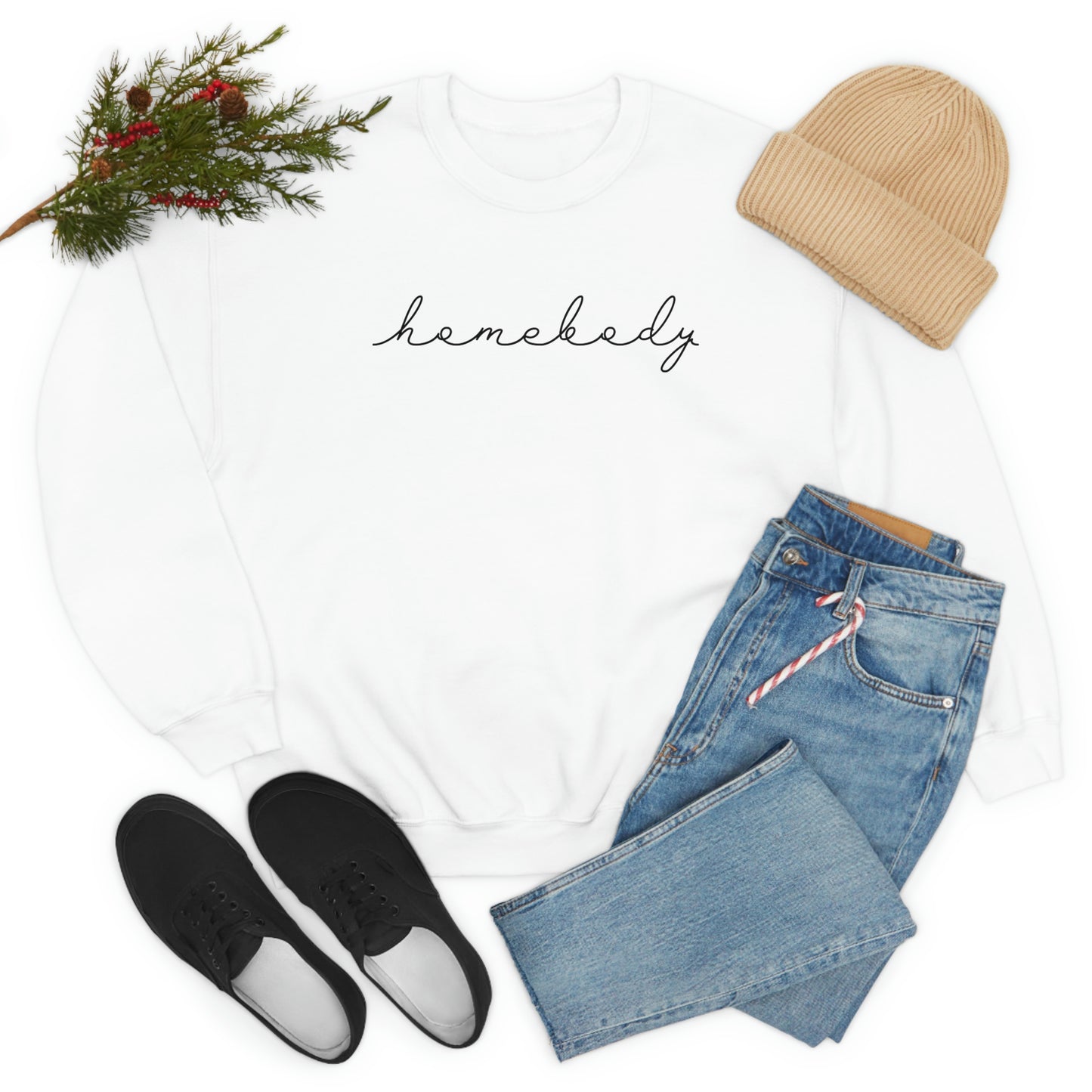 "Homebody" Unisex Heavy Blend™ Crewneck Sweatshirt