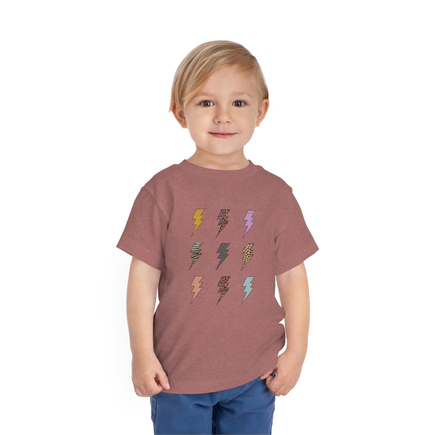 "Lightning Bolt" Toddler Short Sleeve Tee (2T-5T)