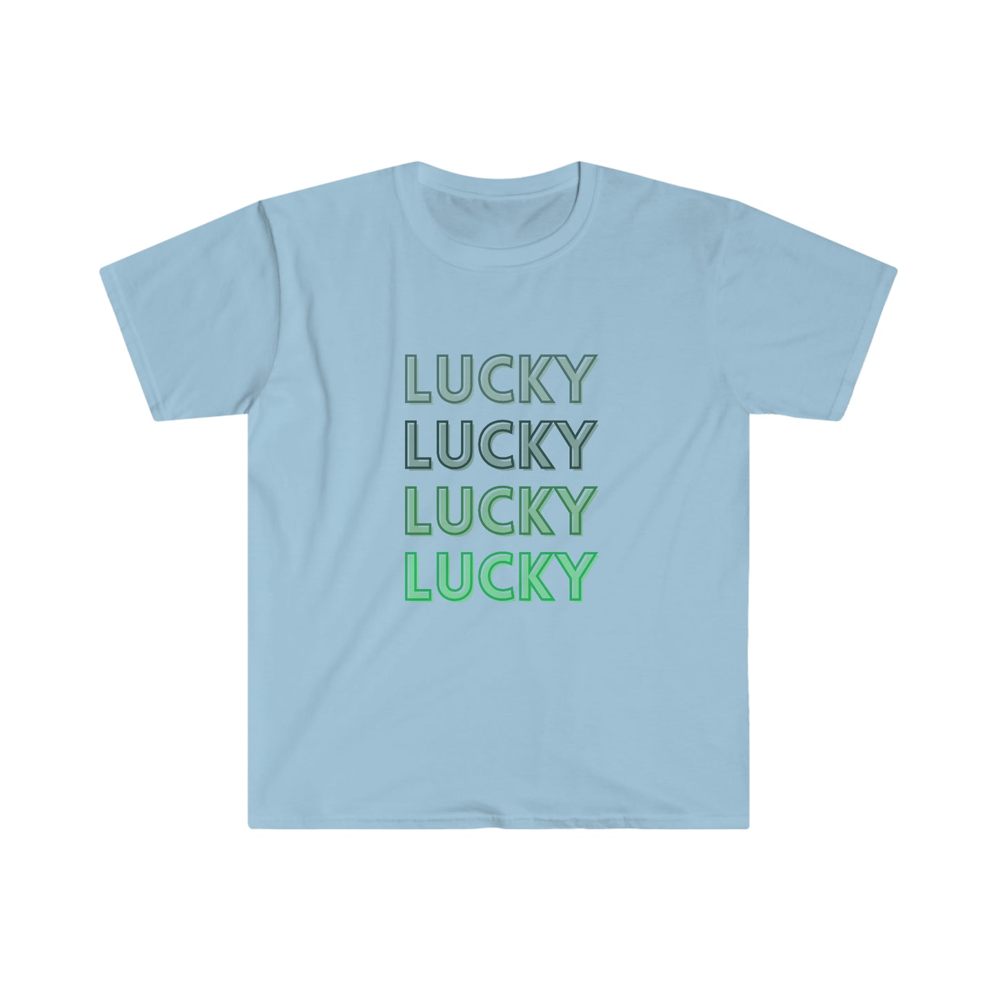 "Lucky" Unisex Softstyle T-Shirt (Gildan Soft Style)