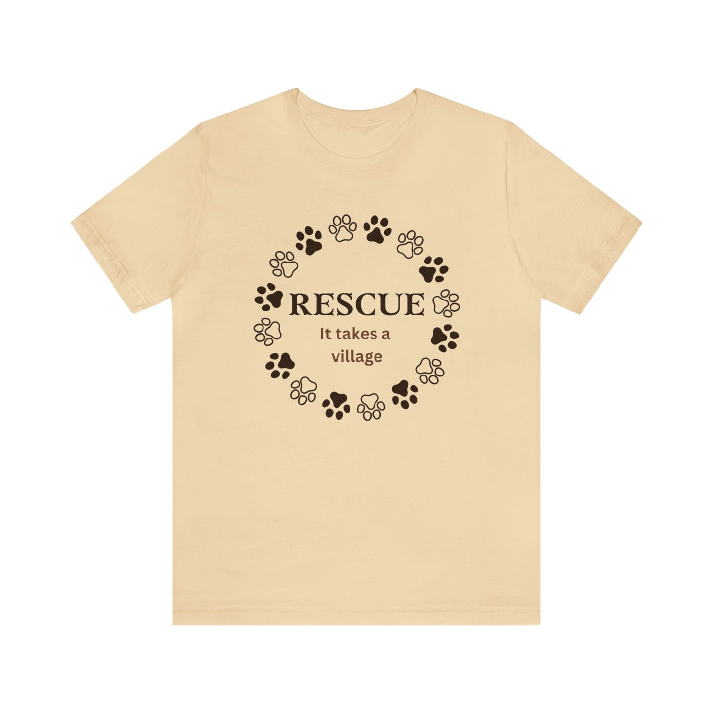 "Rescue" Bella Canvas Unisex Jersey Short Sleeve Tee