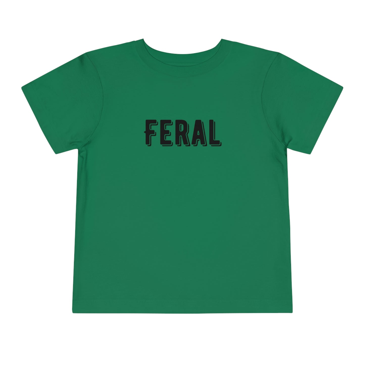 "Feral" Toddler Short Sleeve Tee (2T-5T)