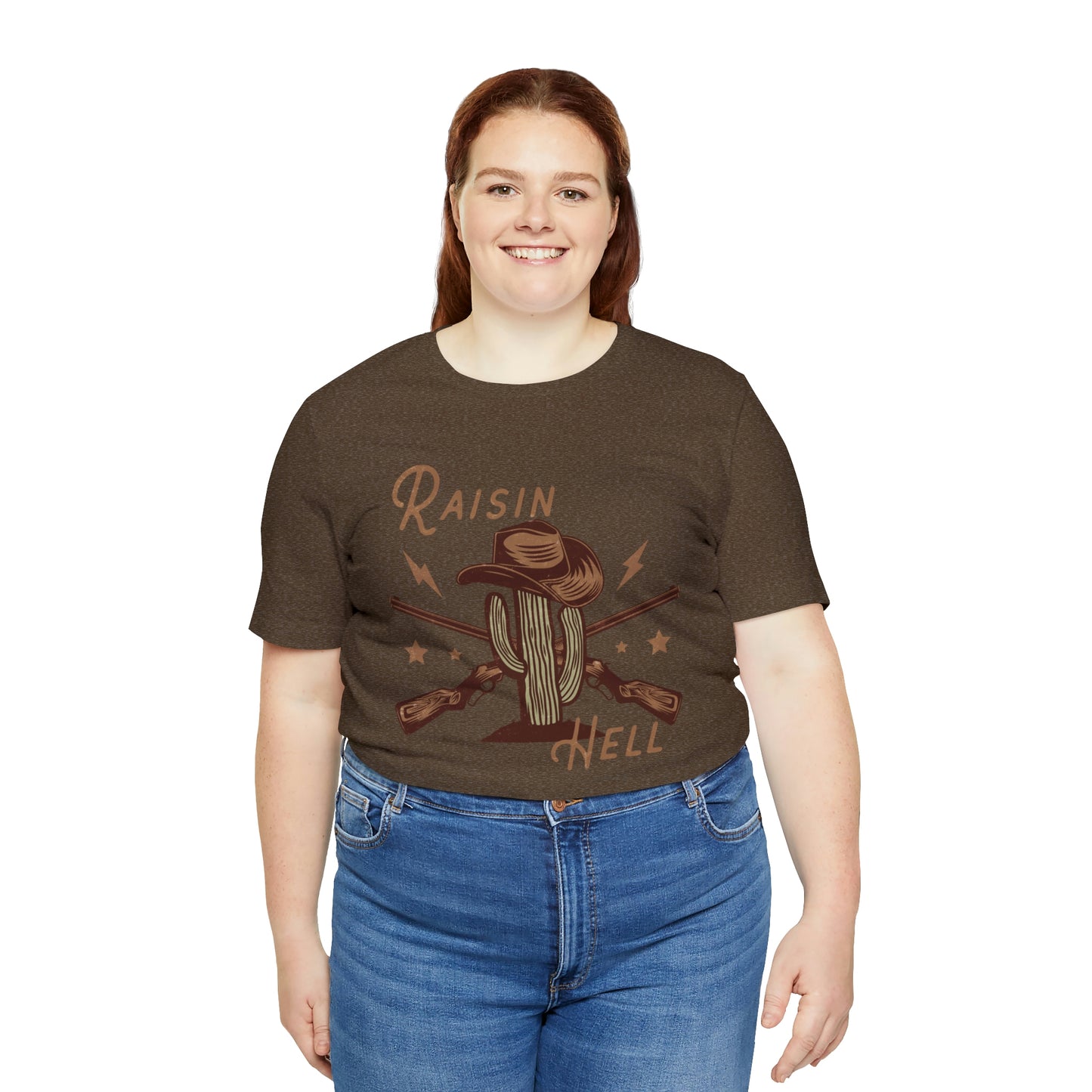"Raisin Hell" Bella Canvas Short Sleeve Tee