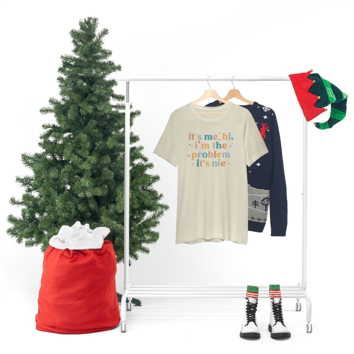 "It's Me, Hi, I'm the Problem" Unisex Jersey Short Sleeve Tee