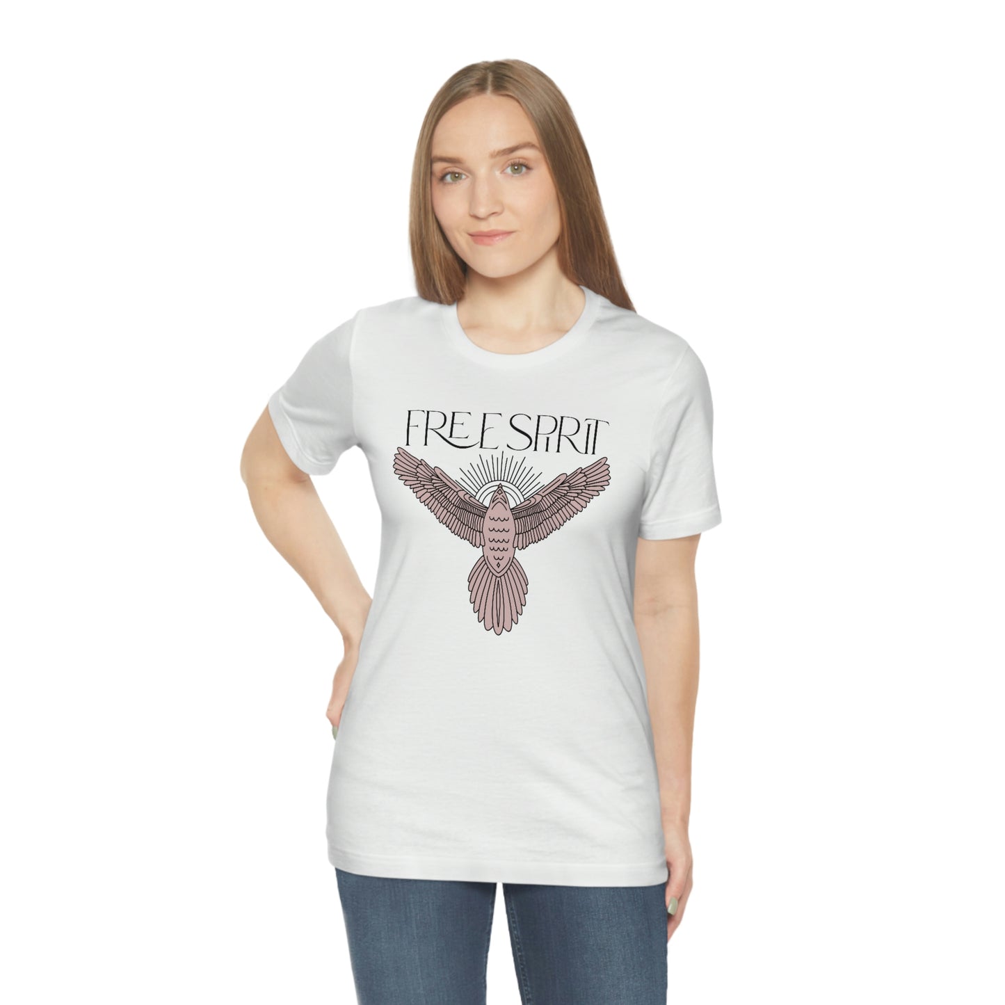 "Free Spirit" Bella Canvas Unisex Jersey Short Sleeve Tee