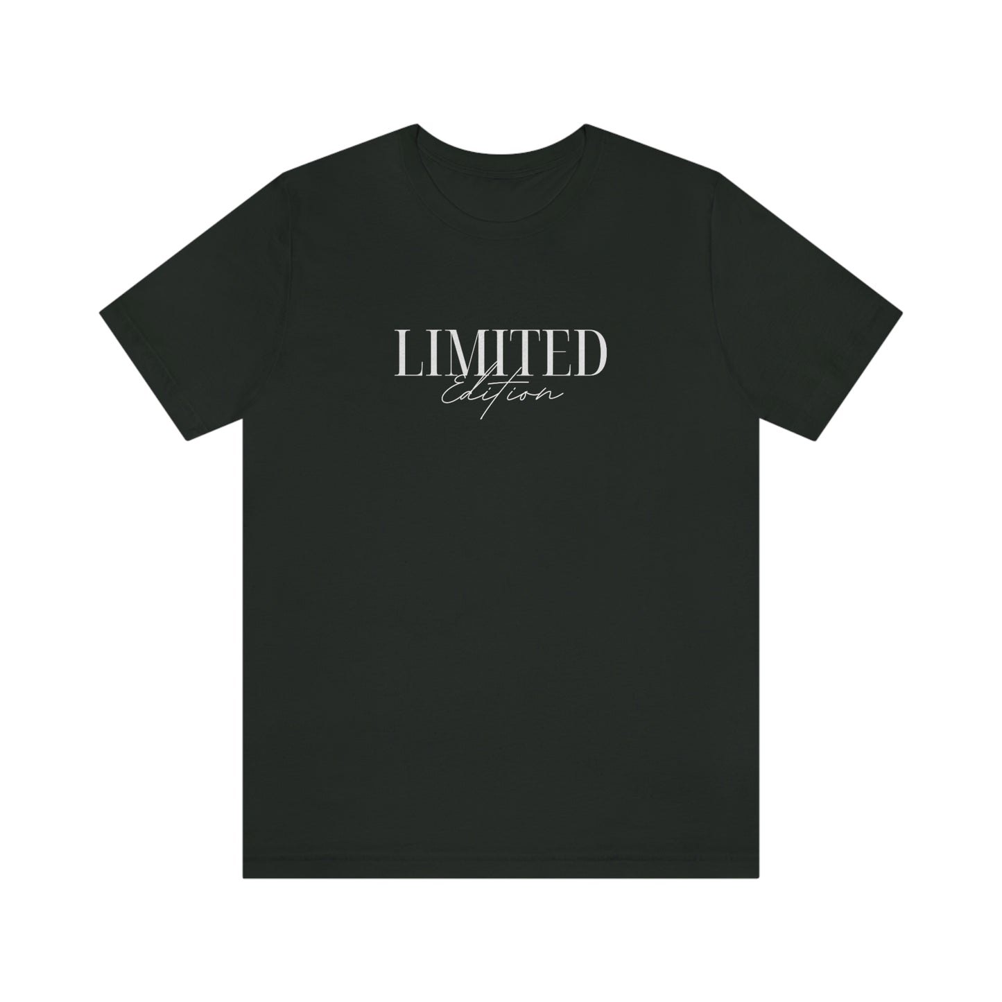 "Limited Edition Tee" Unisex Jersey Short Sleeve Tee (Bella + Canvas)