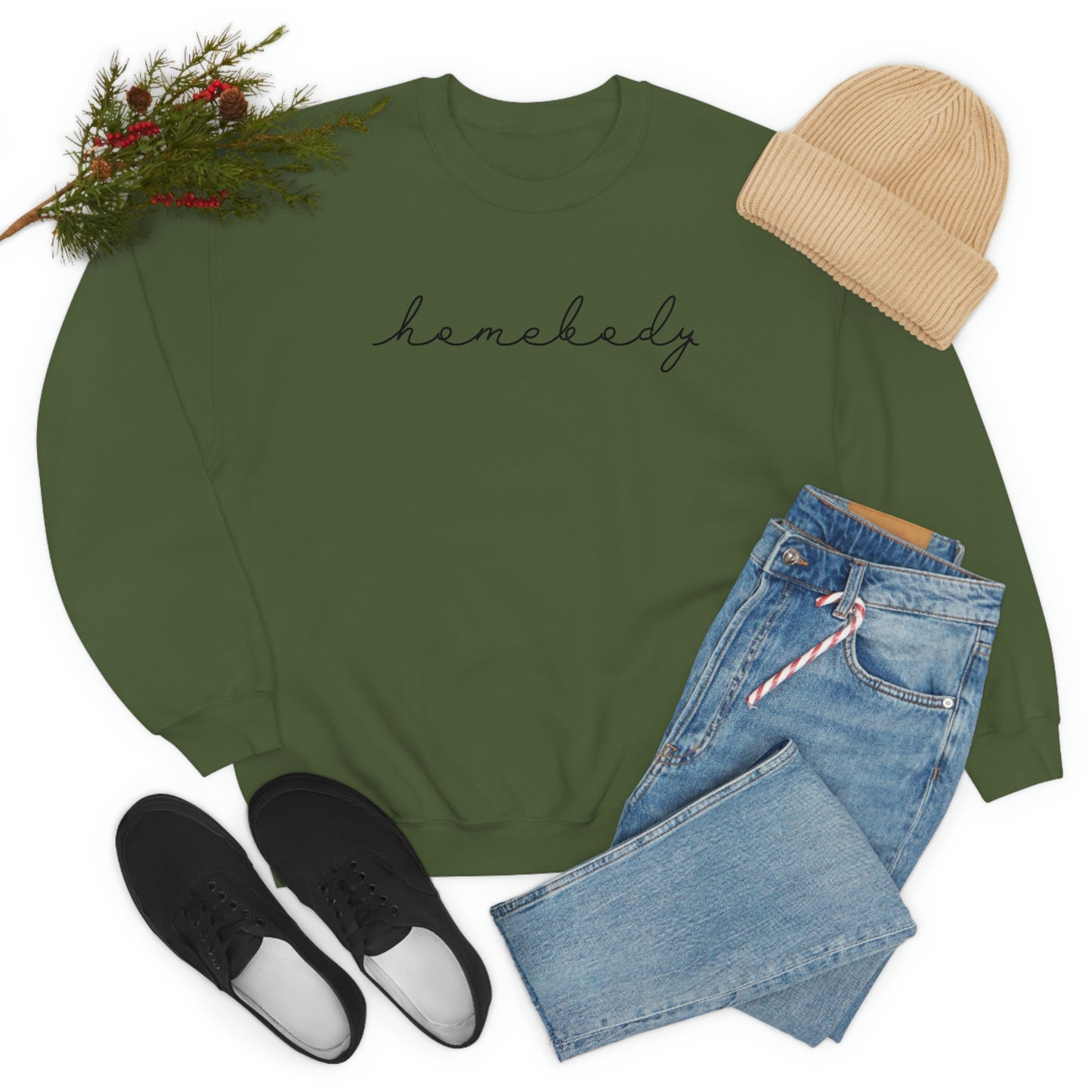 "Homebody" Unisex Heavy Blend™ Crewneck Sweatshirt