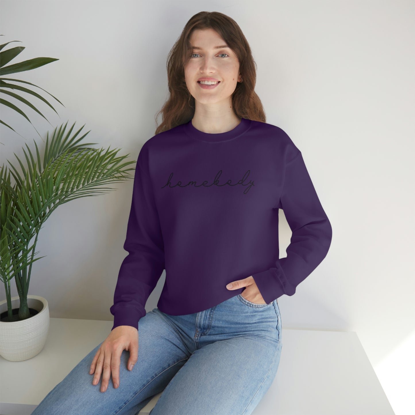 "Homebody" Unisex Heavy Blend™ Crewneck Sweatshirt