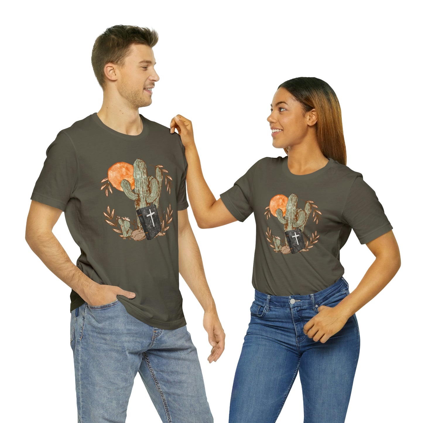"Desert Cactus" Bella Canvas Short Sleeve Tee