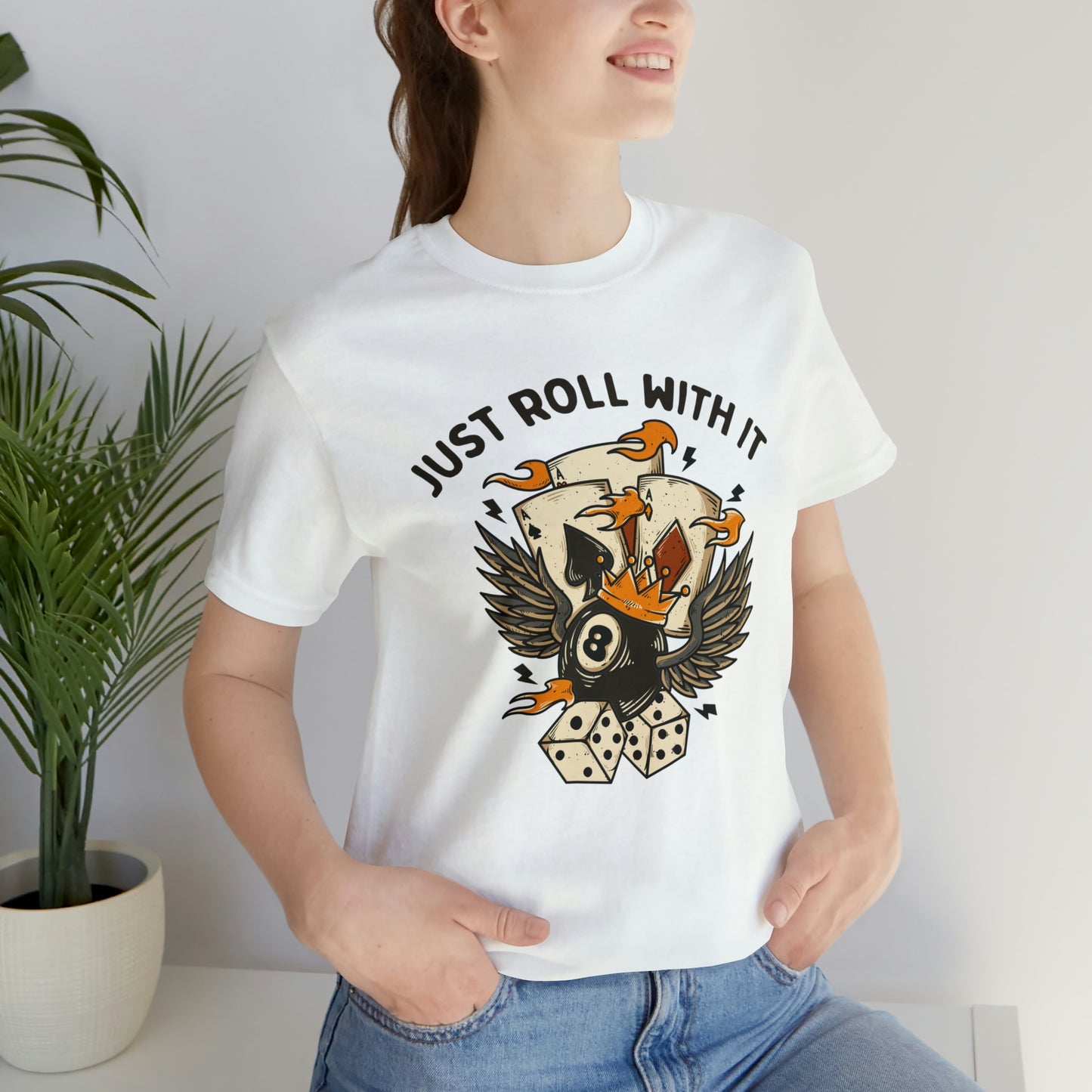 "Just Roll With It" Bella Canvas Short Sleeve Tee