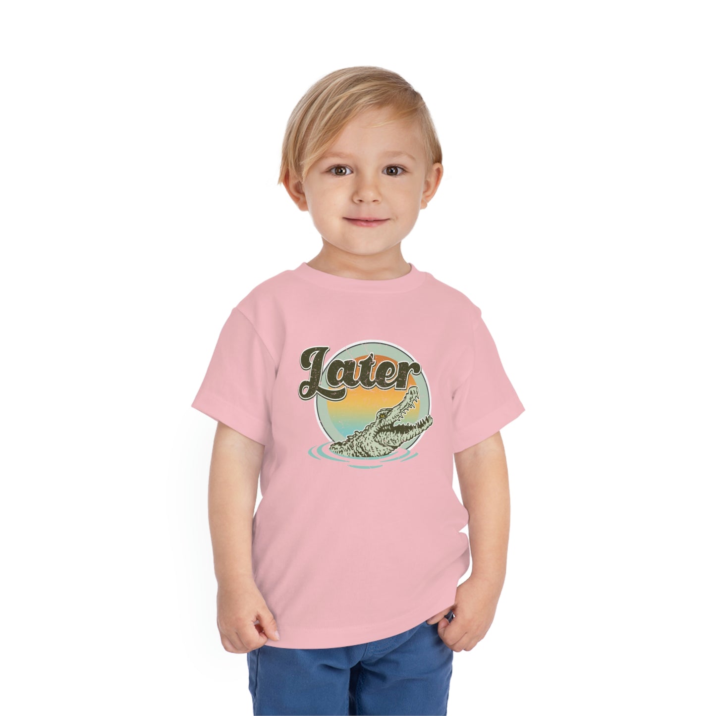 "Later Gator" Toddler Short Sleeve Tee (2T-5T)
