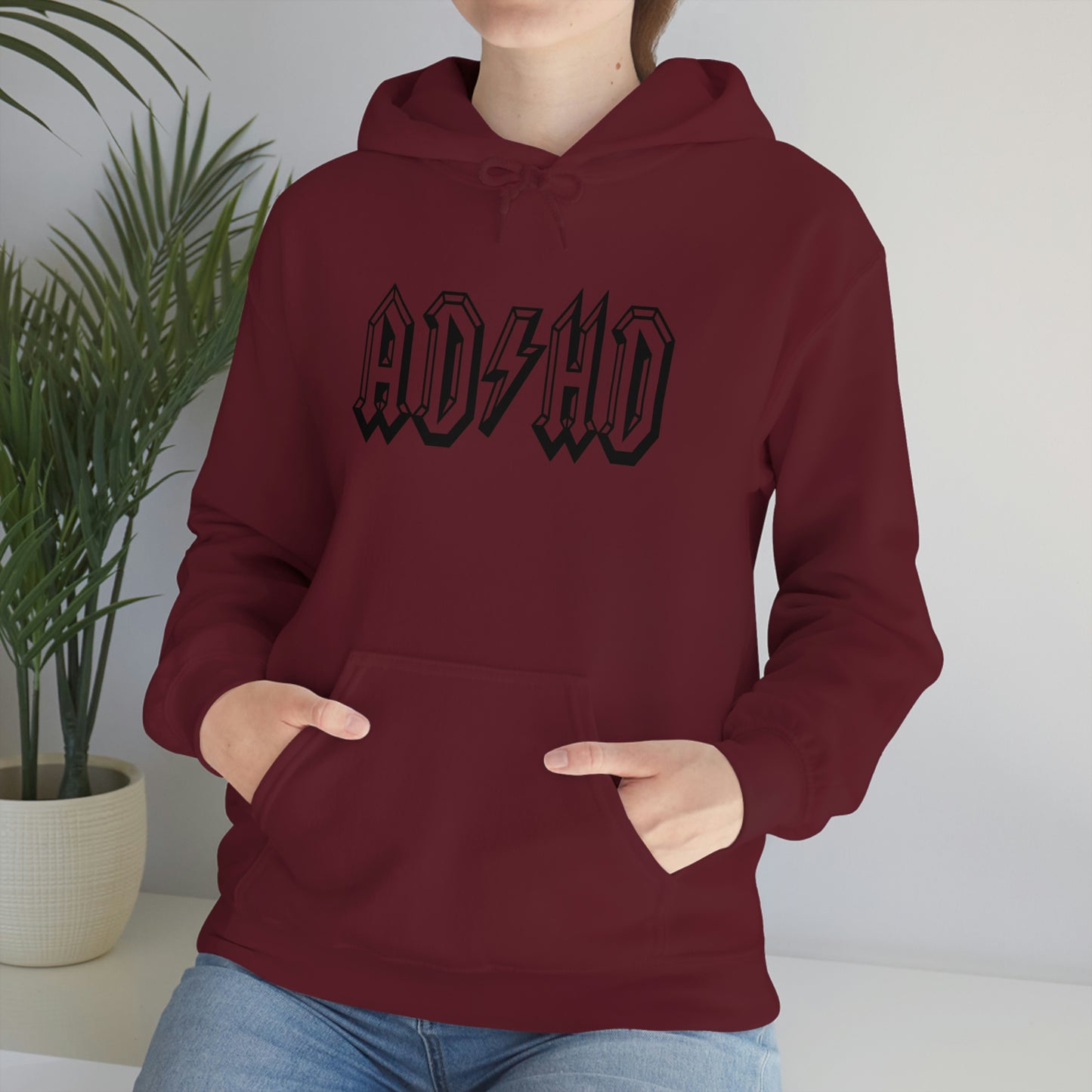 "ADHD" Unisex Hooded Sweatshirt