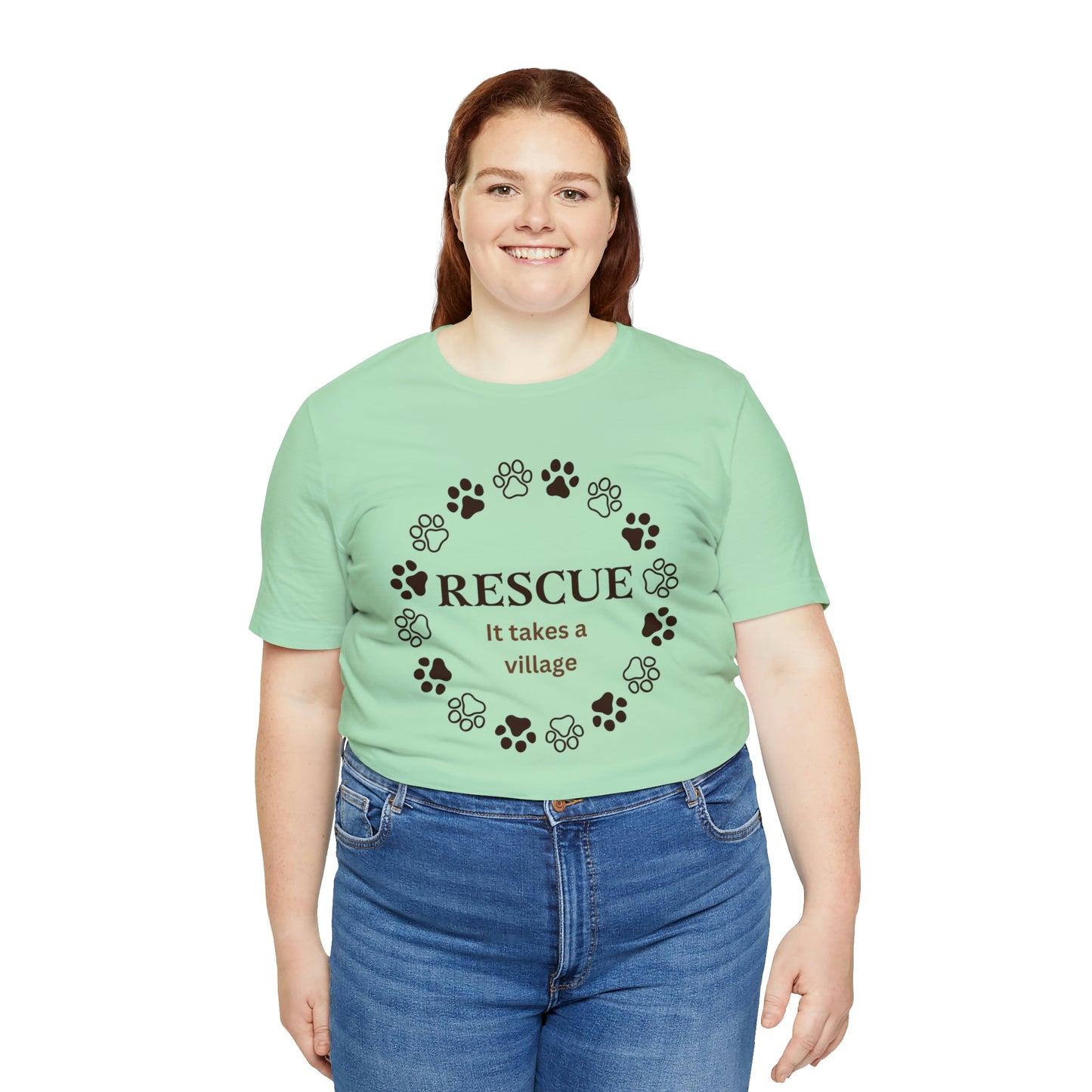 "Rescue" Bella Canvas Unisex Jersey Short Sleeve Tee