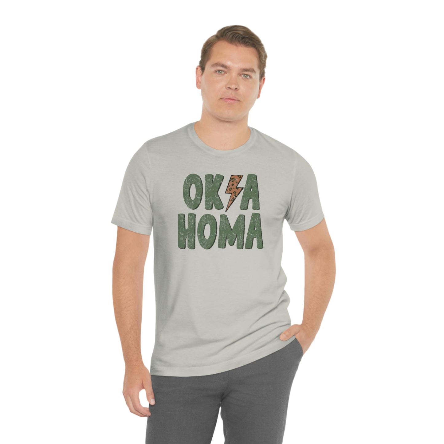 "Oklahoma" Unisex Jersey Short Sleeve Tee