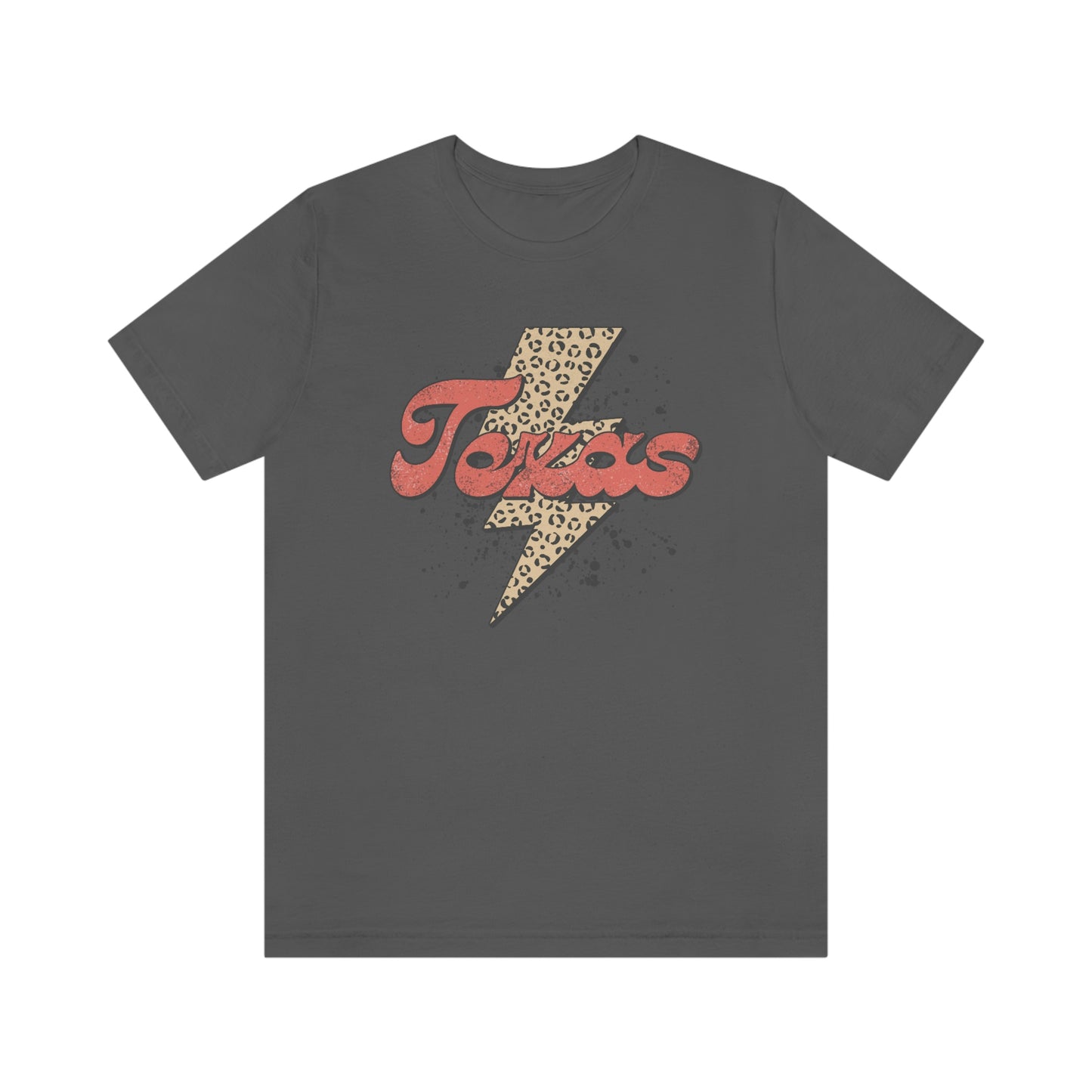 "Texas" Unisex Jersey Short Sleeve Tee (Bella Canvas 3001)