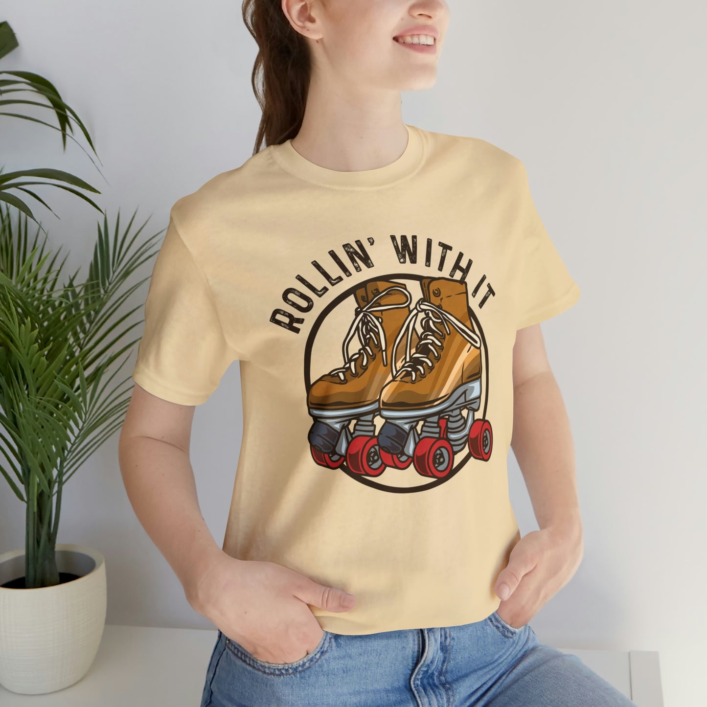 "Rollin' With It" Bella Canvas Short Sleeve Tee